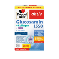 Doppelherz aktiv Glucosamin 1550 雙心關節膠囊1550