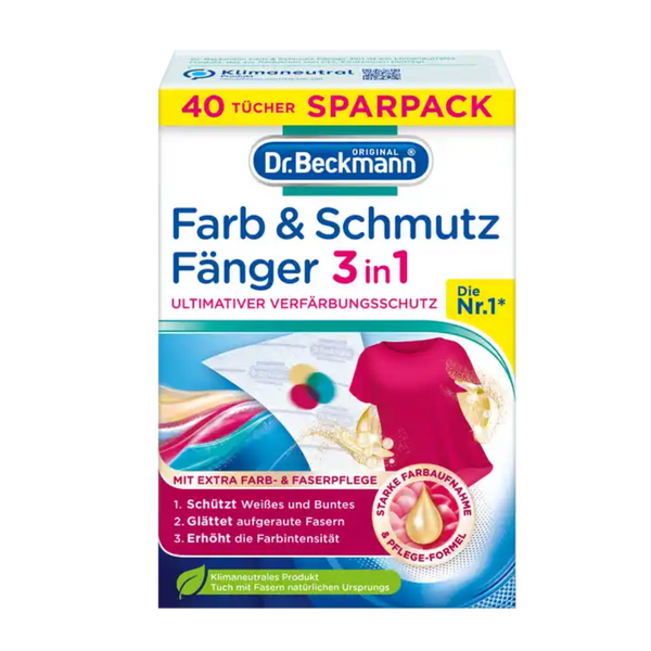 Dr. Beckmann Farb- & Schmutzfänger Tücher 潔淨護色紙