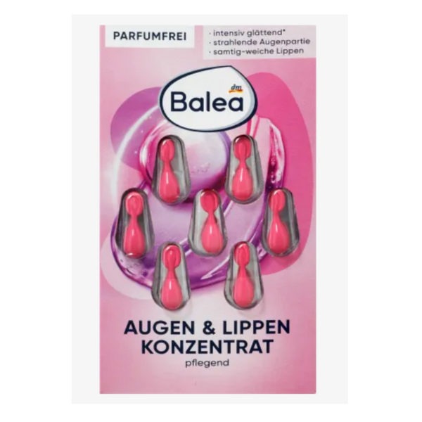 Balea Augen und Lippen Konzentrat 嘴唇和眼部精華膠囊