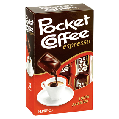 7盒套裝 Ferrero Pocket Coffee Espresso 特濃流心咖啡朱古力
